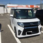 新型の新車タントカスタム　